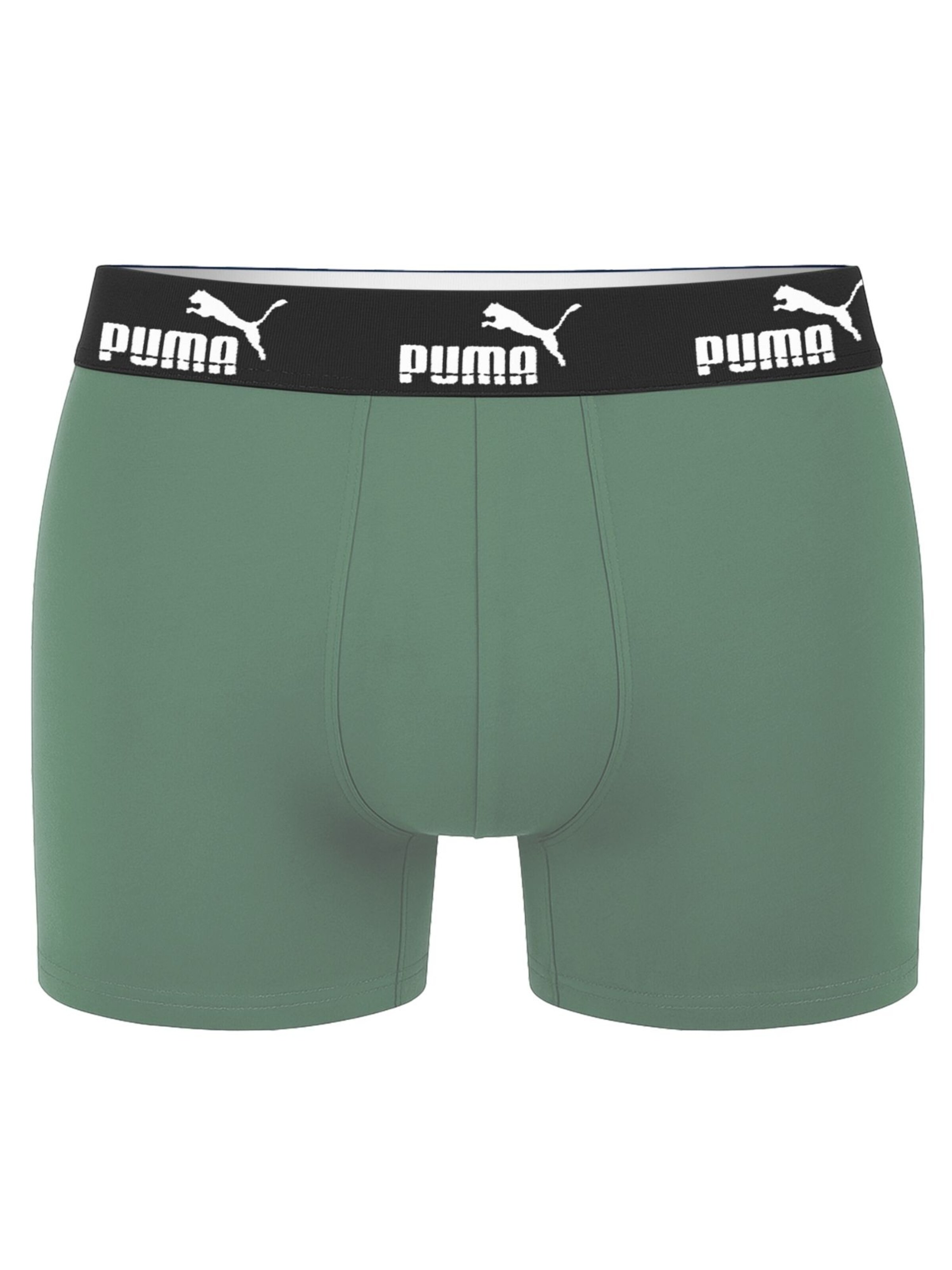 PUMA Boxershorts in Groen