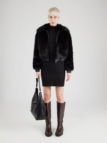 VILA Knit dress 'Kerry' in Black