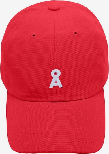 ARMEDANGELS Cap 'Yenaas Bold' in 55-60 in Red / White, Item view
