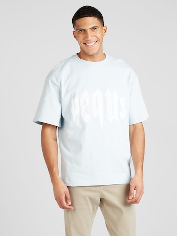 Pequs Shirt 'Mythic' in Blue: front