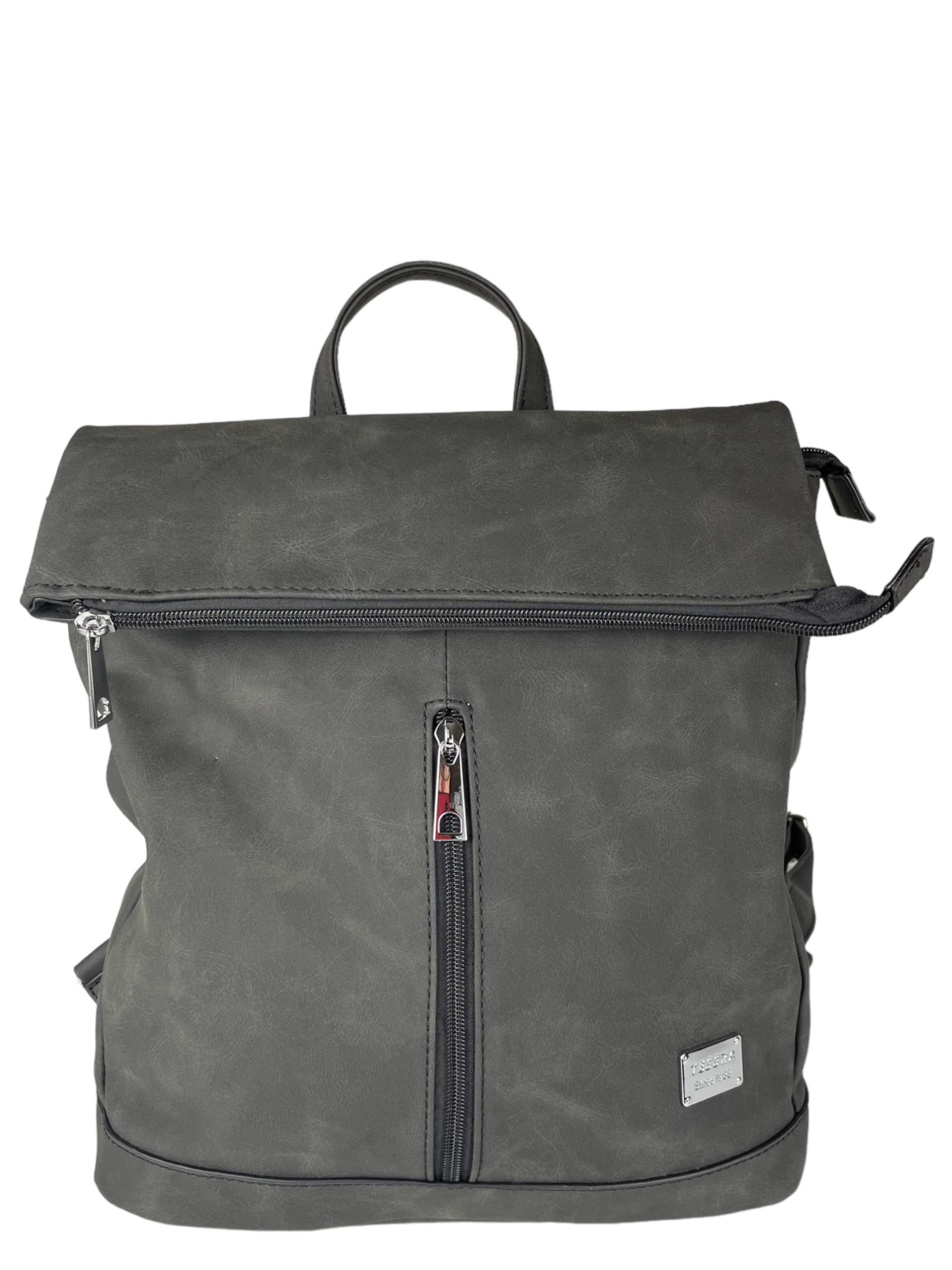 Kumixi Rucksack '2in1 Rucksacktasche'‌‌ in Schwarz: Vorderseite