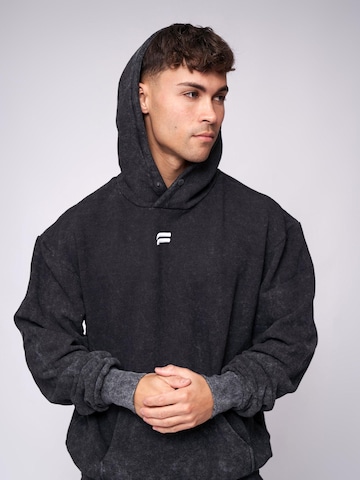 Pull-over 'Essential Oversized Hoodie' Fortex Fitness en gris
