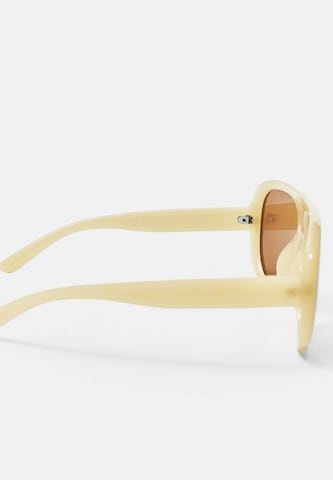 Lunettes de soleil Pull&Bear en jaune