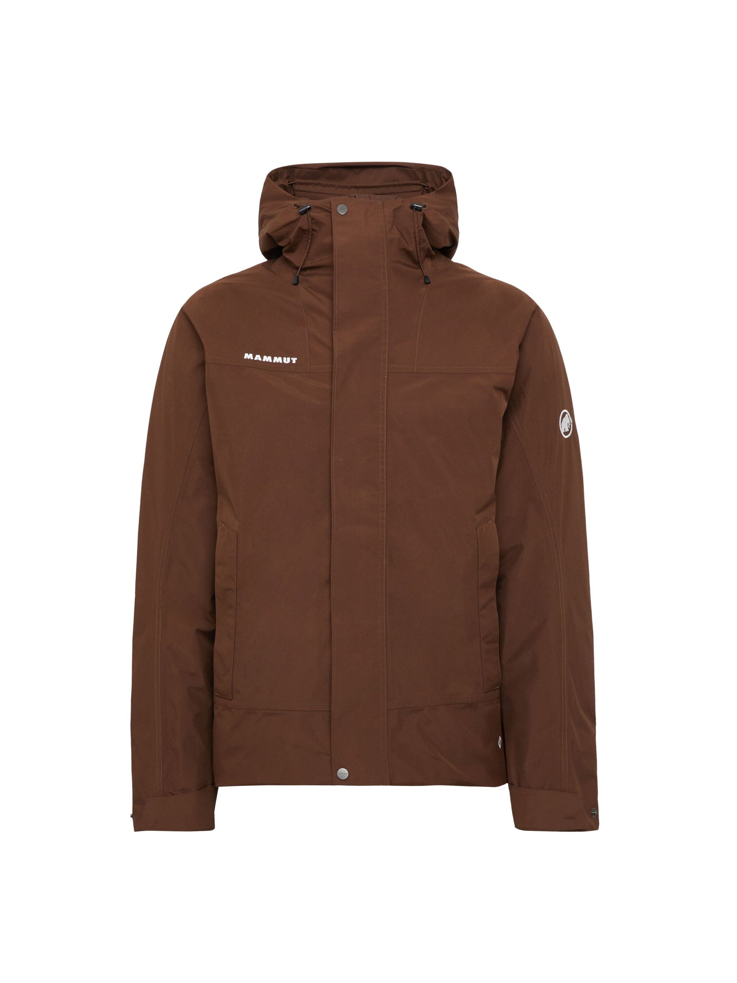 MAMMUT Outdoor jacket in Brown: front