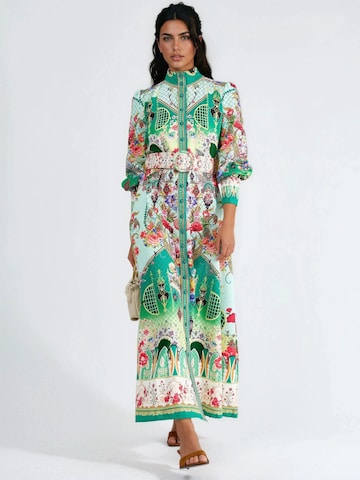 MSN Collection Dress in Green: front