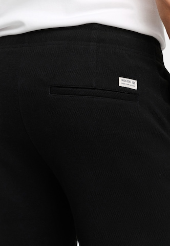 INDICODE JEANS Regular Chino trousers ' Corwet ' in Black