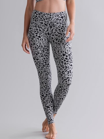 Hey Honey - Skinny Leggings en plata: frente