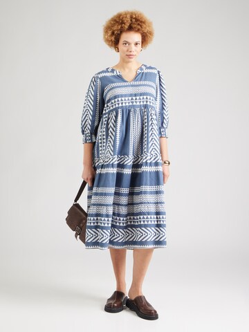 Vero Moda Curve Kjole 'VMCDicthe' i blå: forside