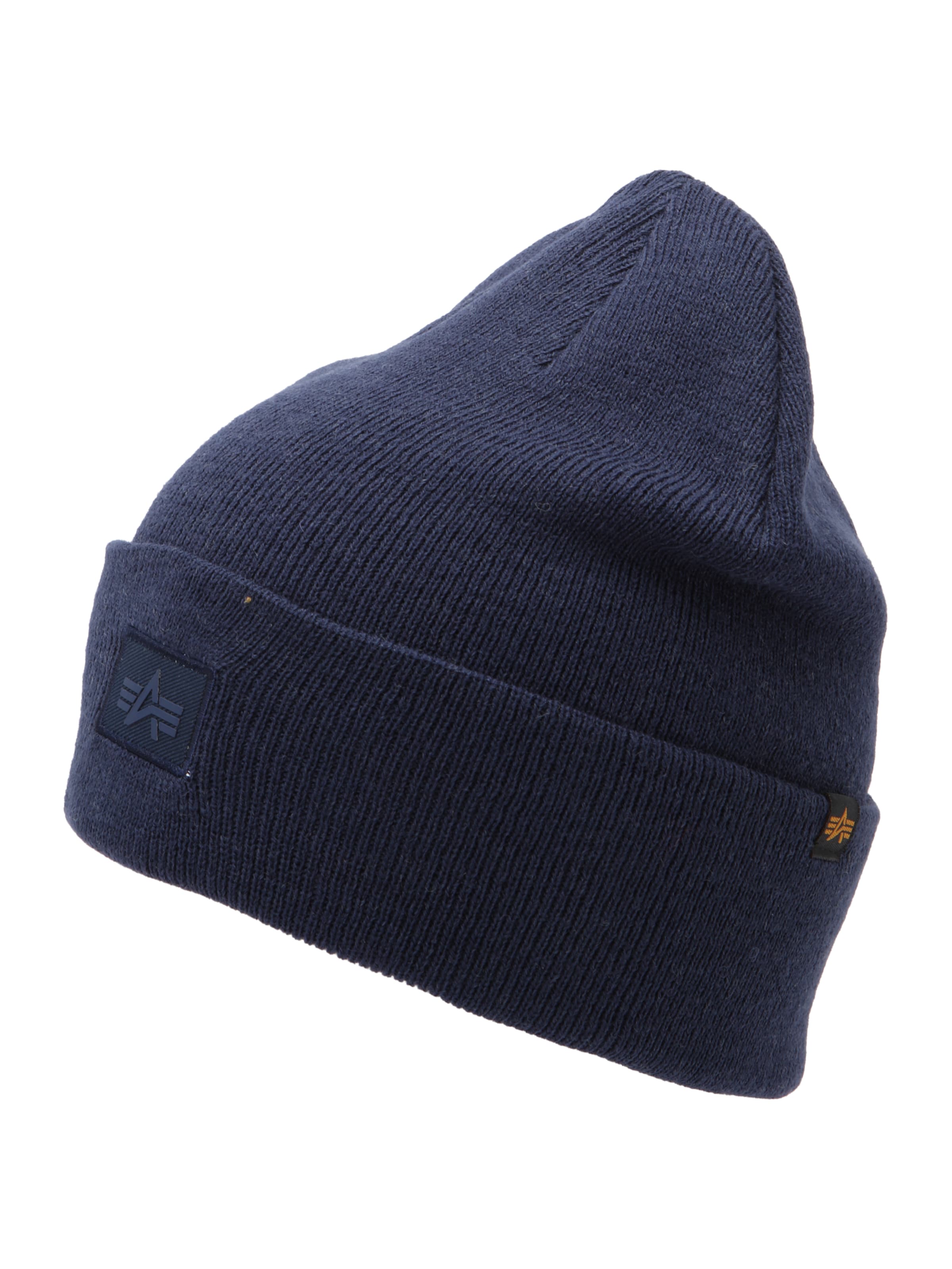 Căciulă 'Essential' de la ALPHA INDUSTRIES pe albastru: față