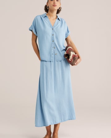 WE Fashion Blúz - kék