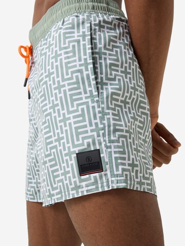 Bogner Fire + Ice Badeshorts 'Nelson' in Grün