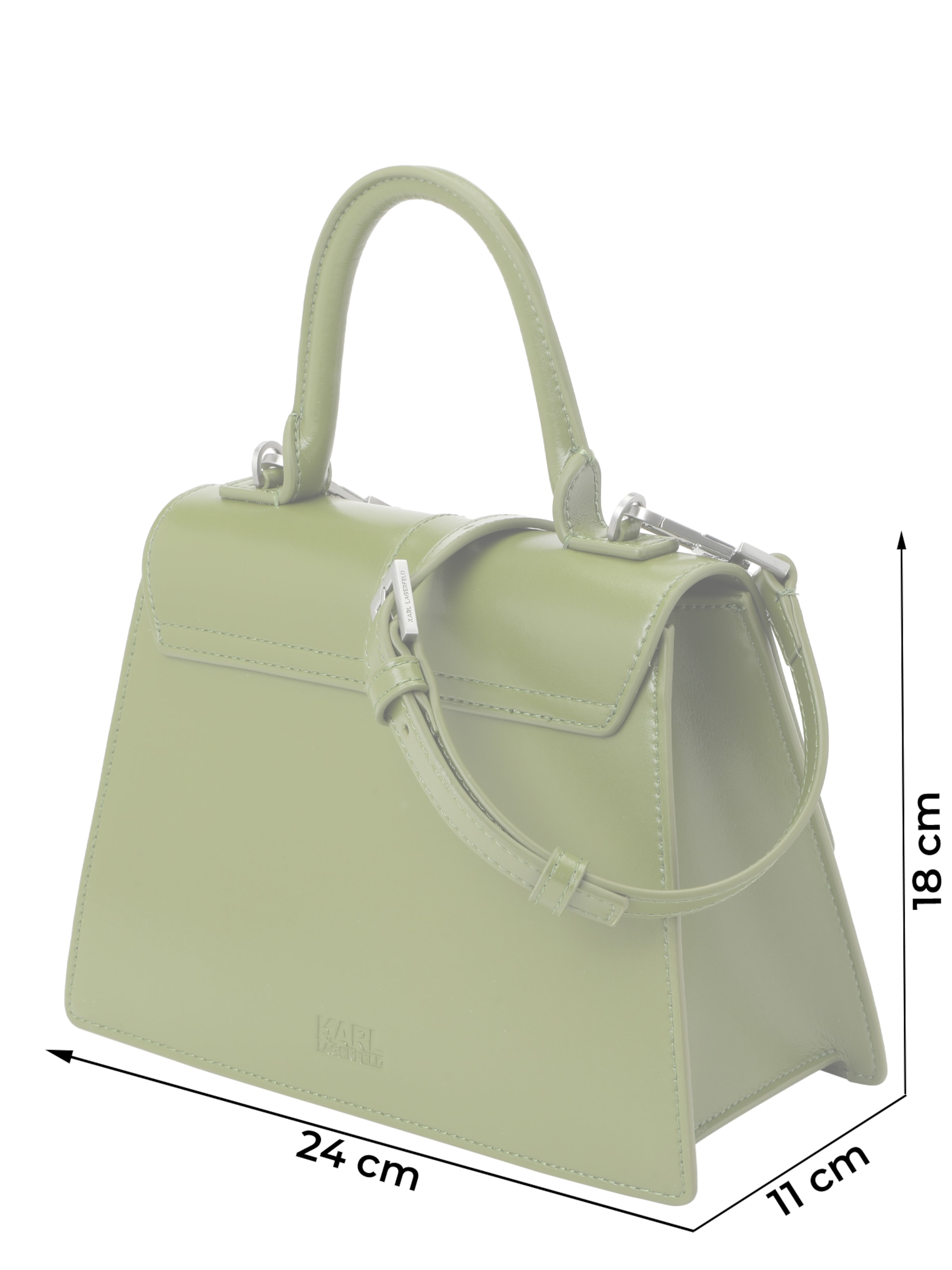 Karl Lagerfeld Håndtaske 'STONE' i grøn