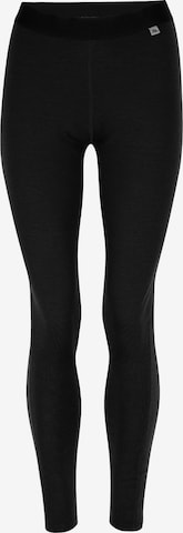 Pantalon fonctionnel 'Merino' DANISH ENDURANCE en noir : devant