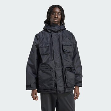 Veste mi-saison ADIDAS ORIGINALS en noir : devant