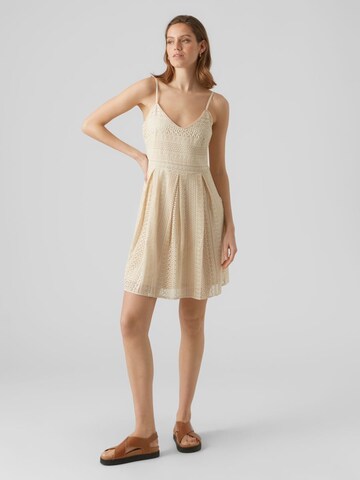 VERO MODA Kleid 'Honey' in Beige