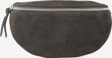lePelou Fanny Pack 'VALENTINA small' in Brown: front