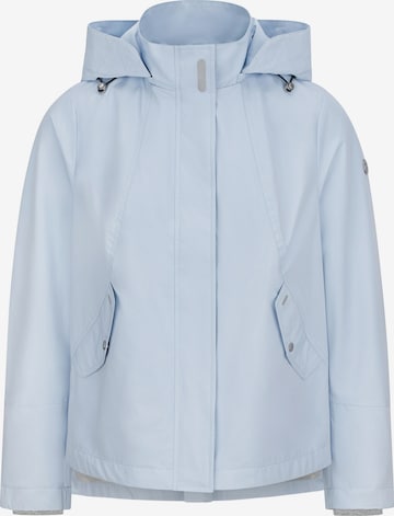 MANISA Übergangsjacke 'Rainwearparka' in Blau: Vorderseite