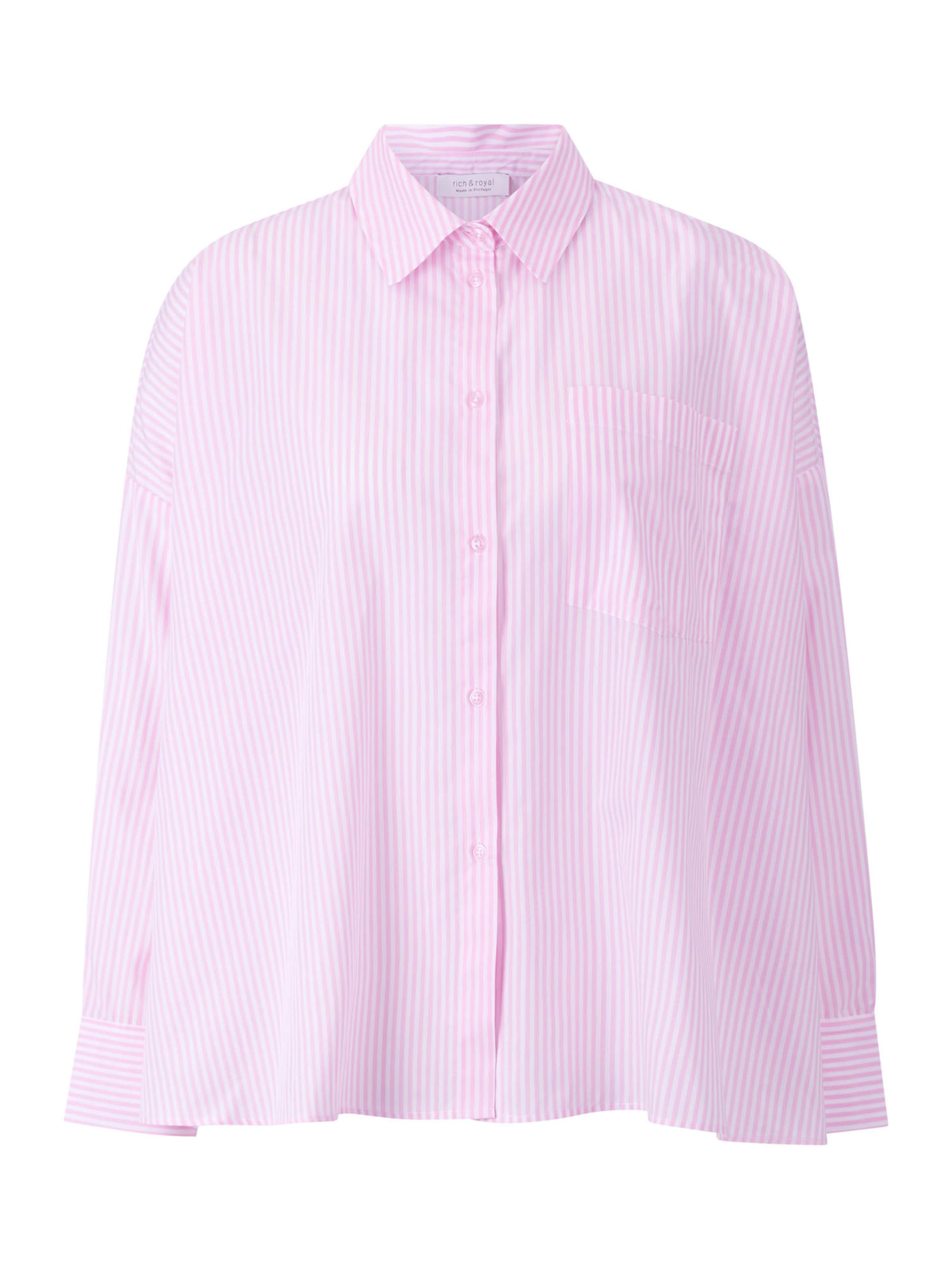 Rich & Royal Bluse in Pink: Vorderseite