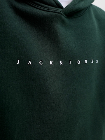 Bluză de molton 'JJEStar' de la Jack & Jones Junior pe verde