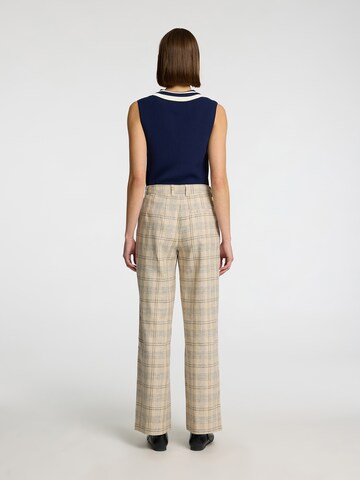 SELECTED FEMME - Pierna ancha Pantalón plisado 'SLFGajo' en beige