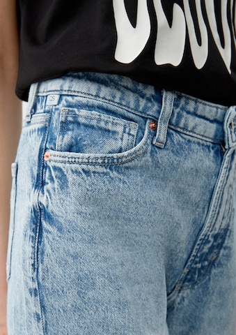 Regular Jeans de la QS pe albastru