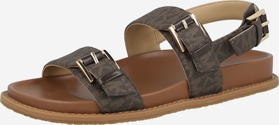 Basutės su dirželiais 'NIA' iš MICHAEL Michael Kors, spalva – ruda / tamsiai ruda, Prekių apžvalga