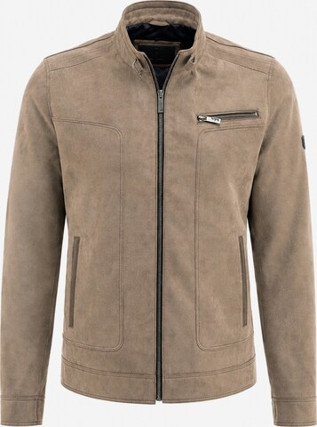 PIERRE CARDIN Freizeitjacke in Braun: Vorderseite