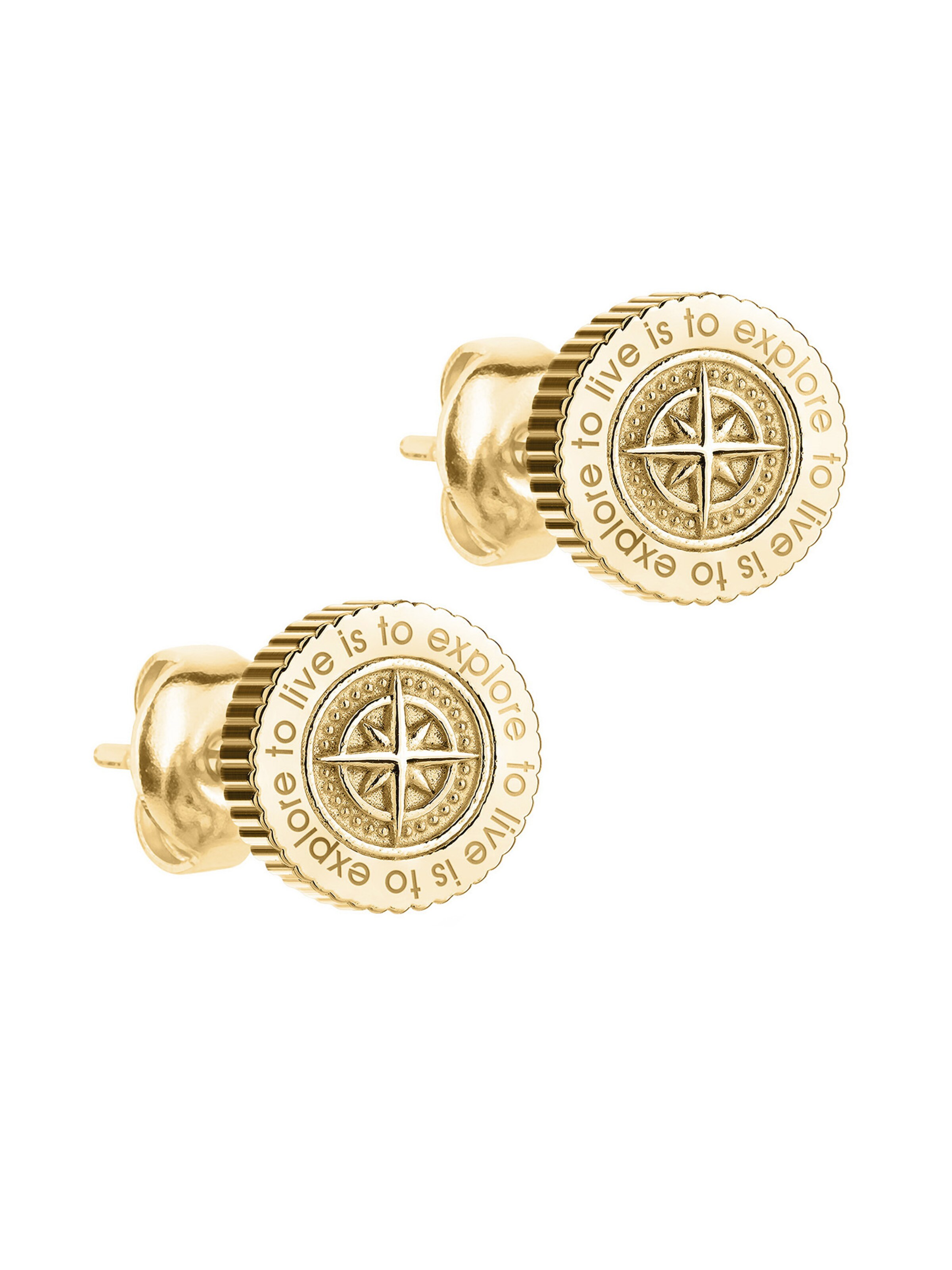 FYNCH-HATTON Ohrringe in Gold: Vorderseite