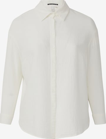 Chemisier QS en beige : devant