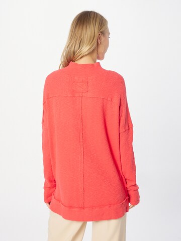 Free People - Camisa 'CASEY' em vermelho