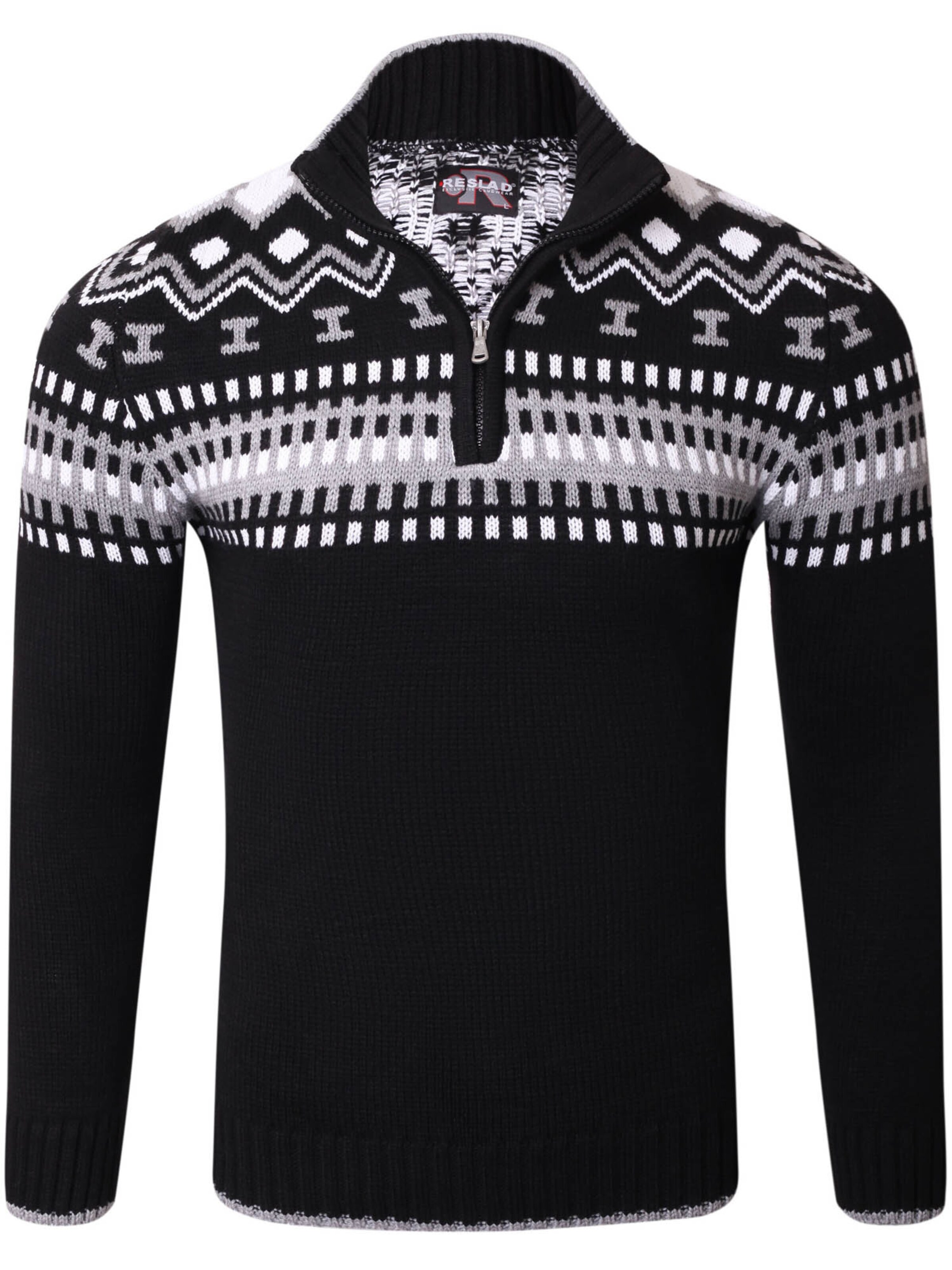 Reslad Pullover 'RS3110' in Schwarz: Vorderseite
