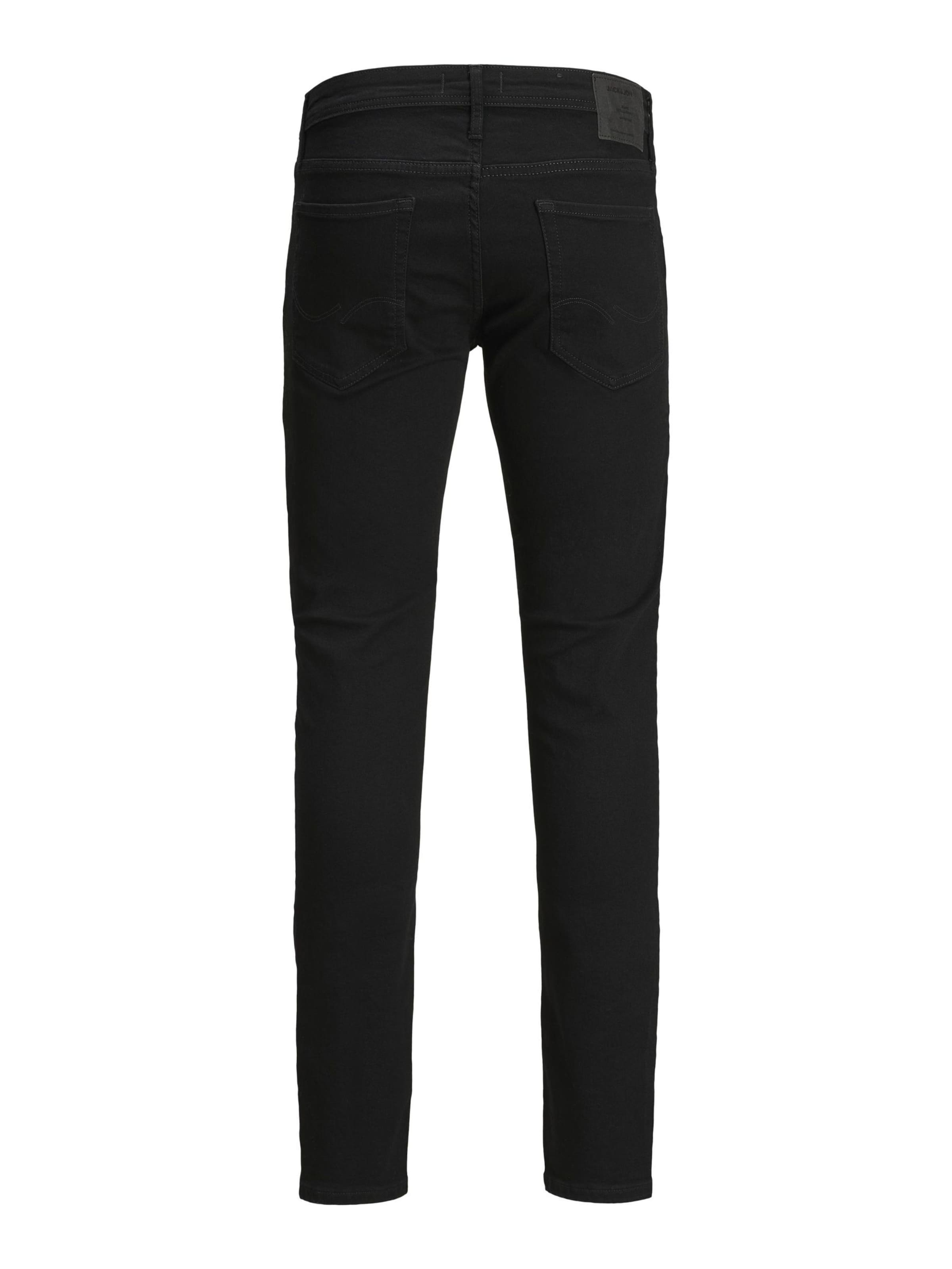 JACK & JONES Slim fit Jeans 'JJIGlenn JJOriginal' in Black