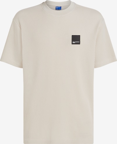 Marškinėliai iš KARL LAGERFELD JEANS, spalva – kremo, Prekių apžvalga