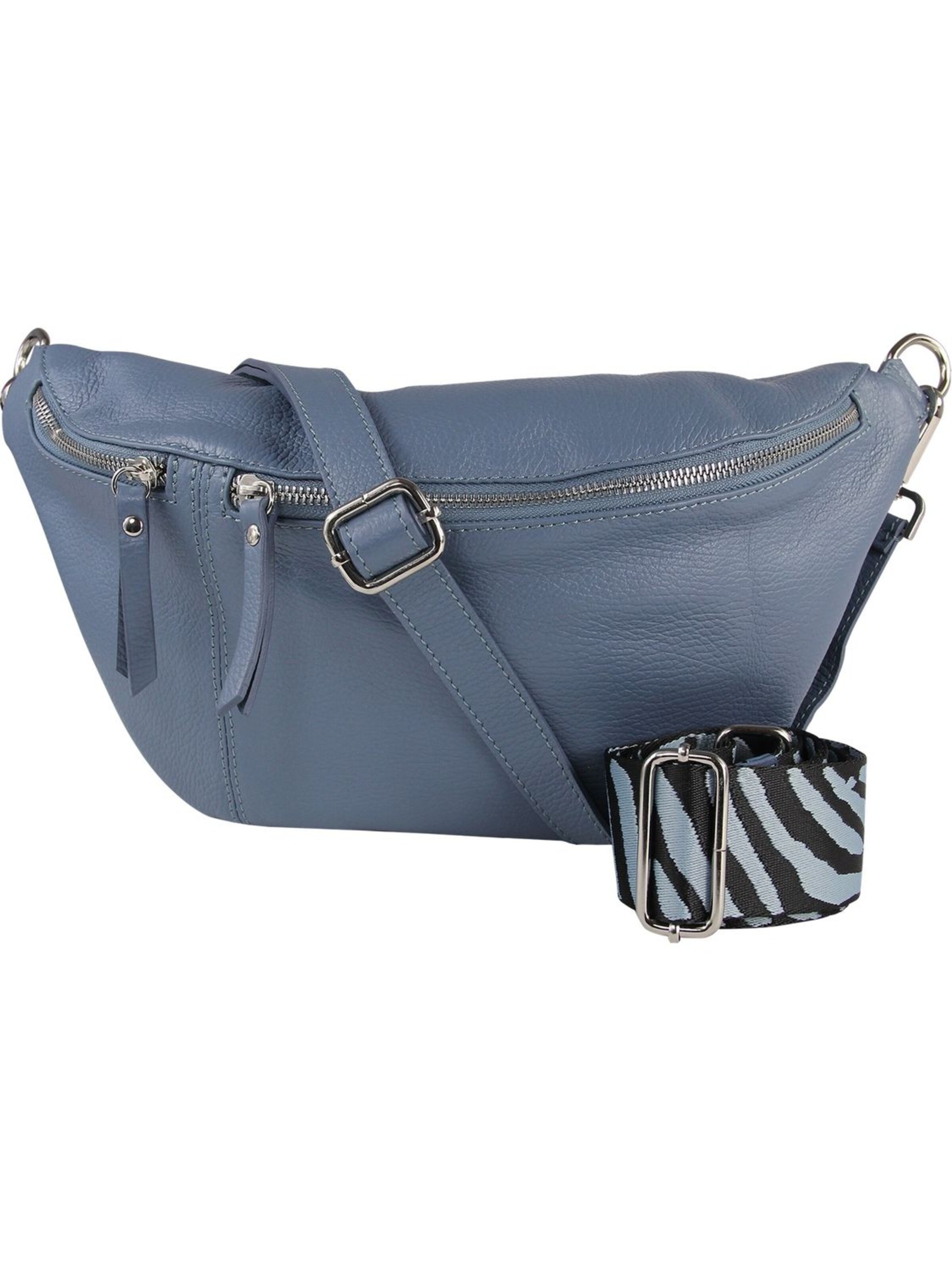 Toscanto - Riñonera en azul: frente