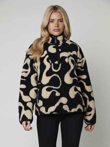 Veste mi-saison South Beach en noir : devant