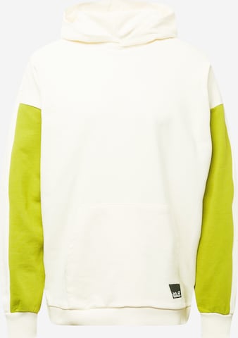 JACK WOLFSKIN Athletic Sweatshirt 'REBEL' in White: front