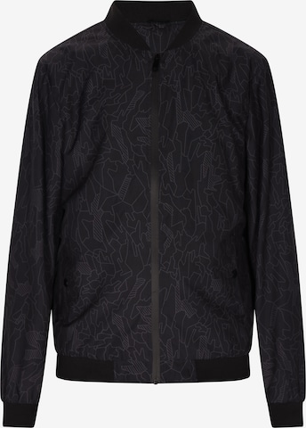 Mo ATHLSR Between-Season Jacket in Black: front