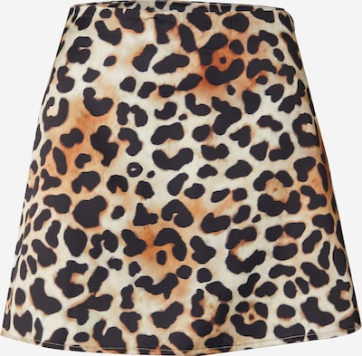 Hoermanseder Hoermanseder x About You Rock in Leopard Print in braun / beere / schwarz, Produktansicht