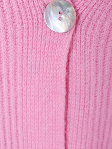 Rich & Royal Knit Cardigan in Pink