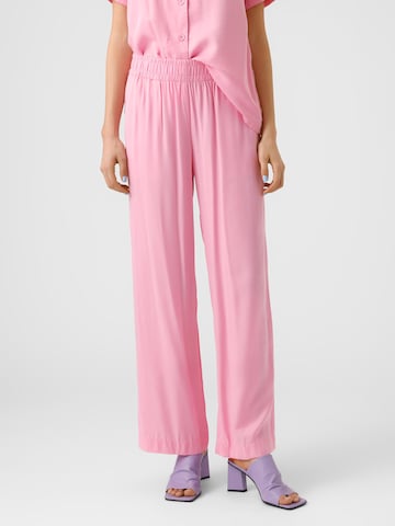 VERO MODA - Loosefit Pantalón 'SADIATIKA' en rosa: frente