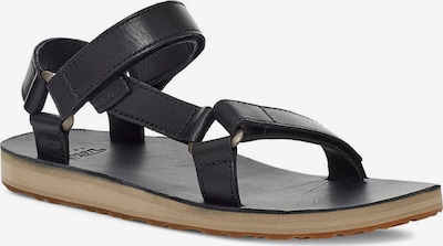 TEVA Sandales en noir, Vue avec produit
