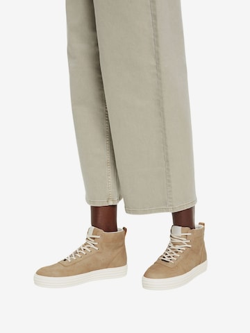 ESPRIT Sneaker high i beige