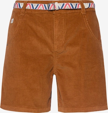 Ragwear Regular Pants 'Ossiris' in Brown: front