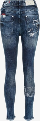 CIPO & BAXX Skinny Jeans in Blau