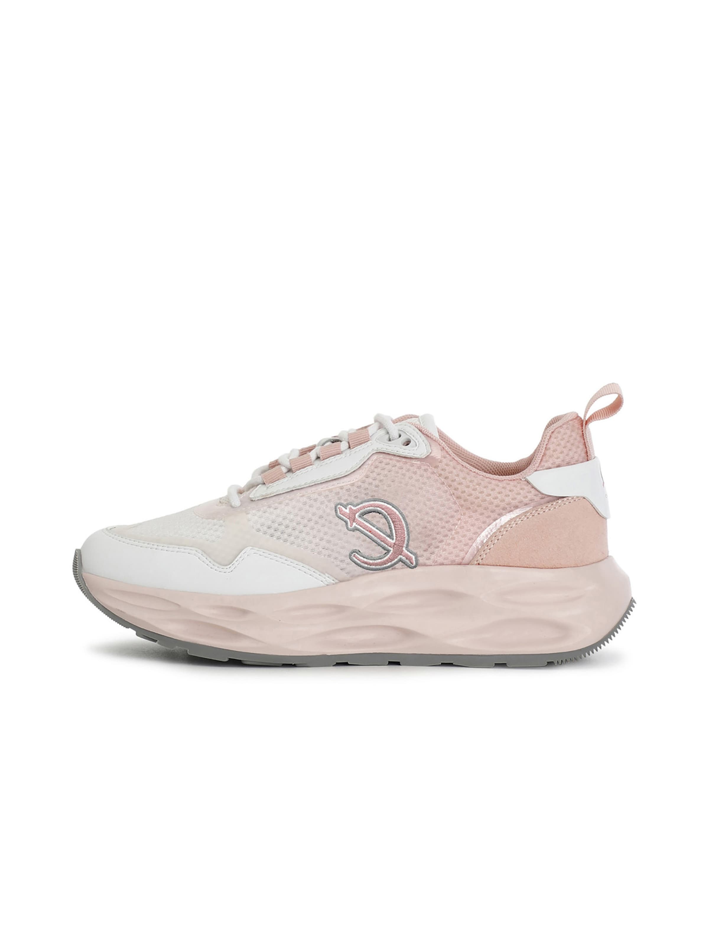 Sneaker bassa di CAFè NOIR in rosa: frontale