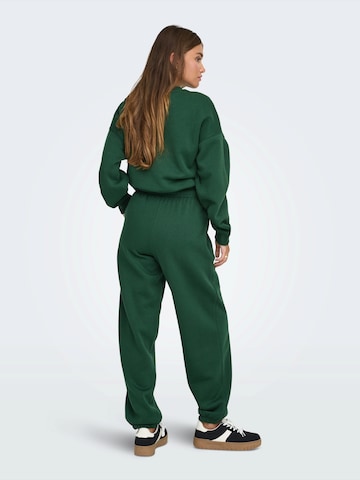 ONLY Конический (Tapered) Штаны 'ONLBEST' в Зеленый