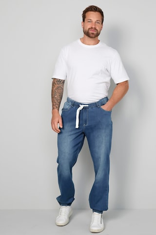 John F. Gee Tapered Jeans in Blue