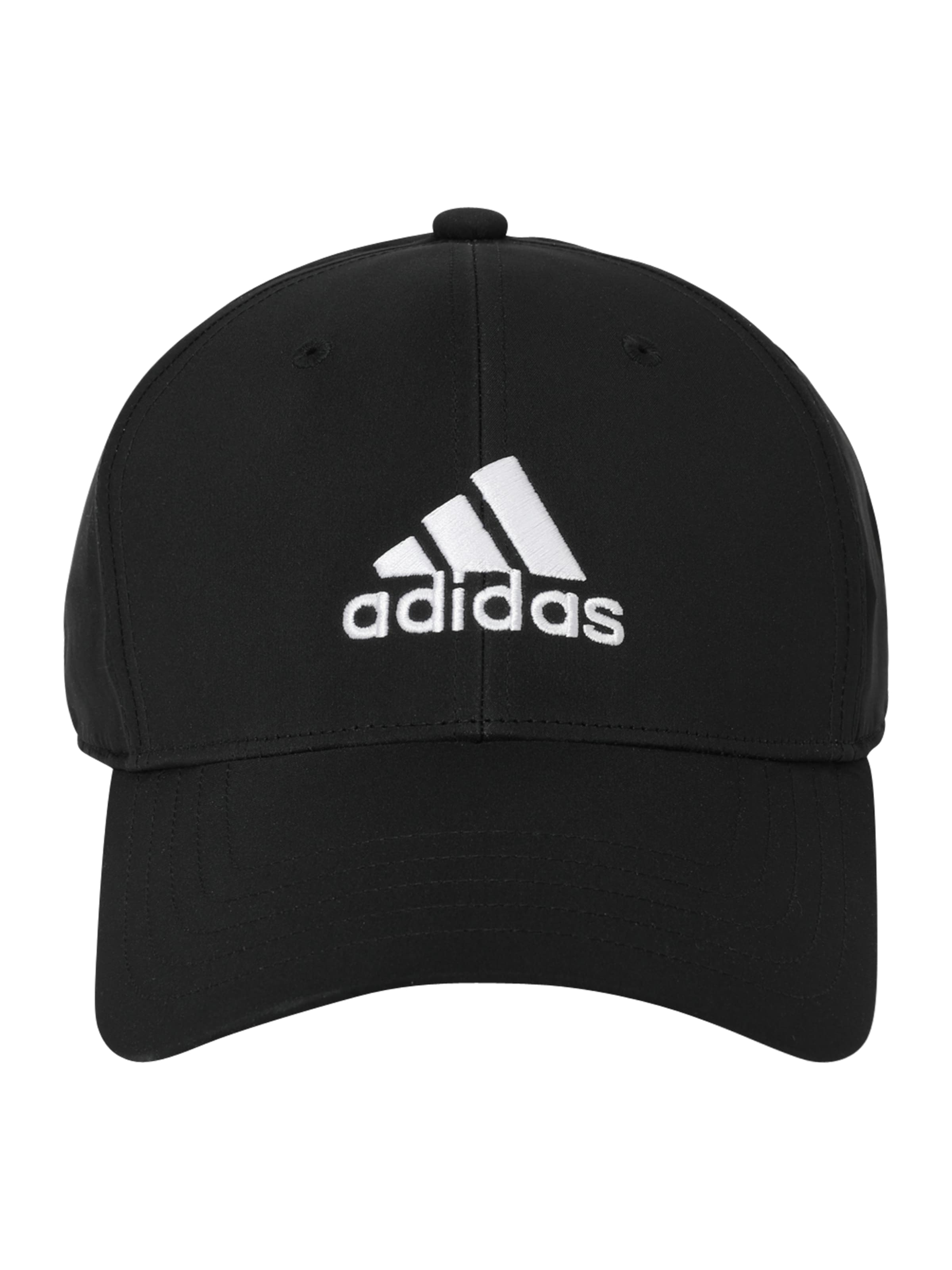ADIDAS SPORTSWEAR Athletic Cap 'Embroidered Logo Lightweight Baseball' in Black: front