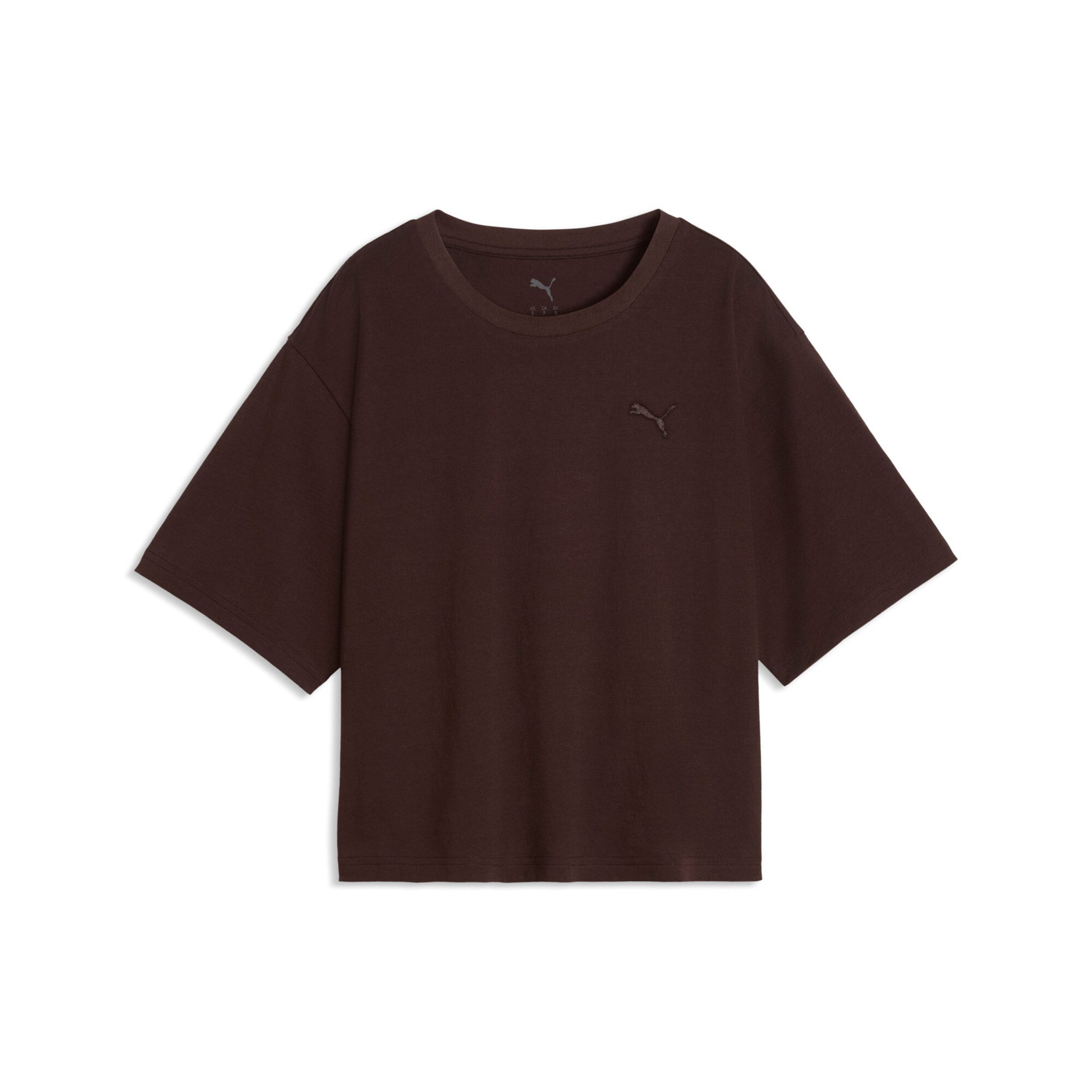 PUMA Shirt in XL in Brown / White, Item view