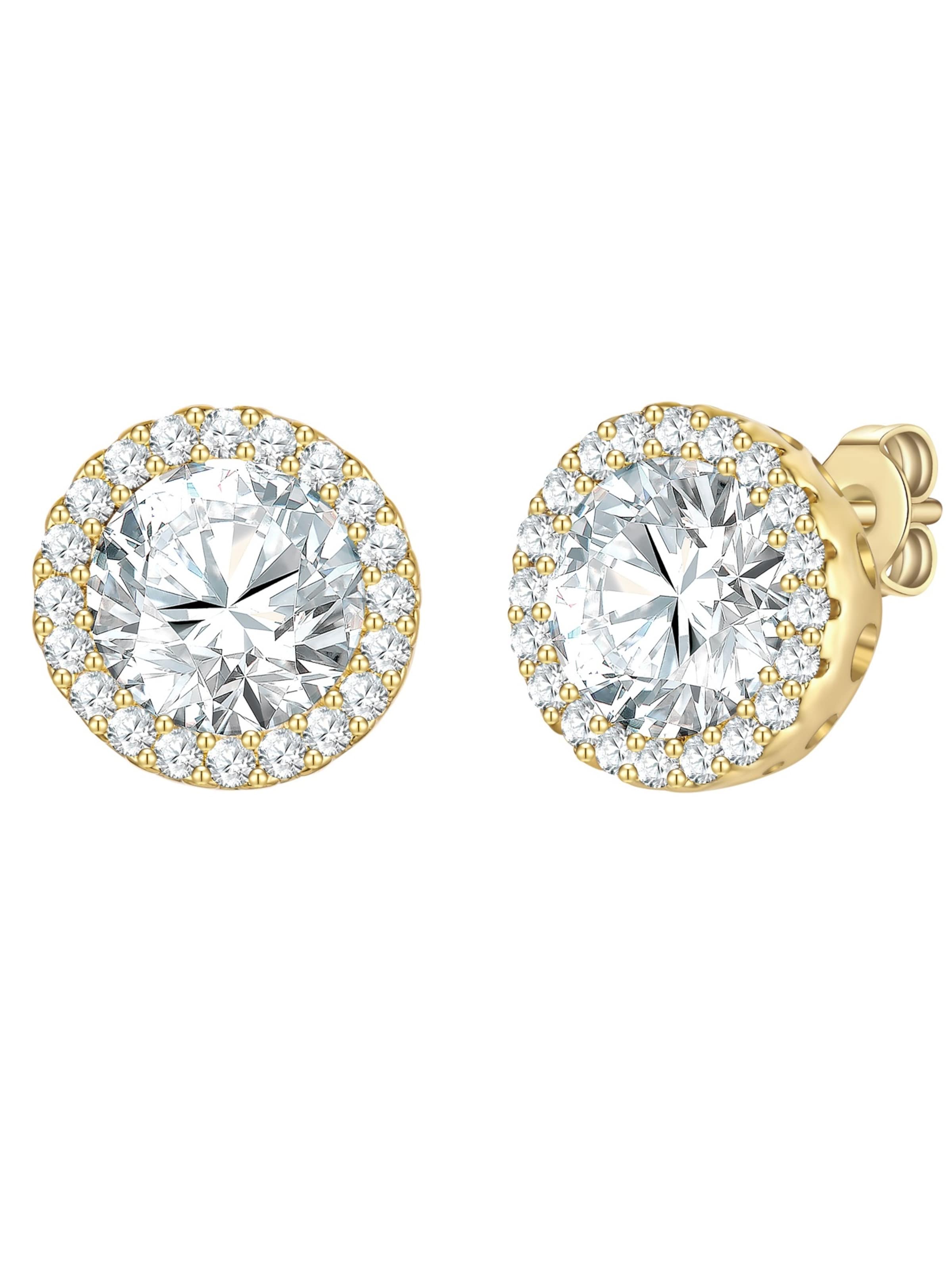 Yokoamii Earrings in Gold: front